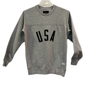 STAMPD USA Crew Sweatshirt Men’s Size Medium Patriotic‎ Preppy